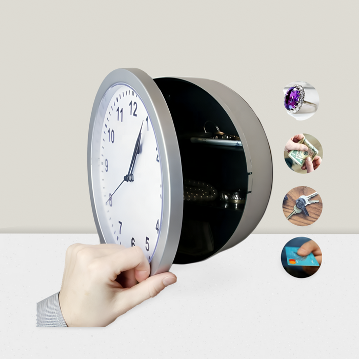 wall clock diversion safe hidden safe secret stash