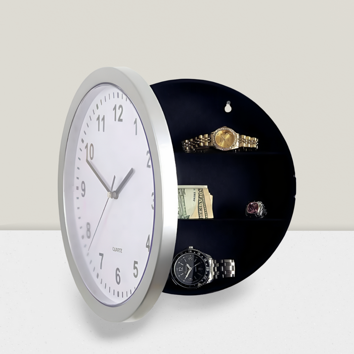 wall clock diversion safe hidden safe secret stash