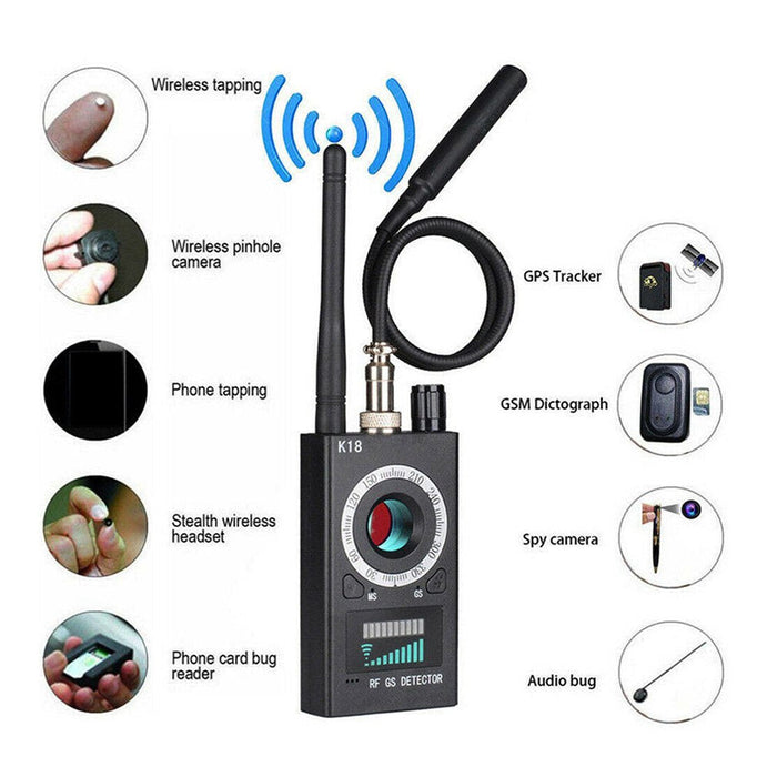 Handheld RF/GSM/Bug Detector Counter Surveillance