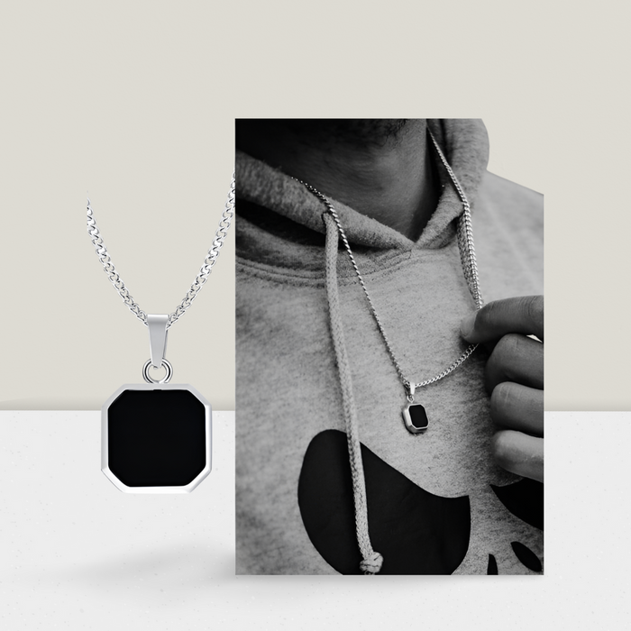 Mens Chain w/ Hidden Camera Pendant