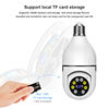 Hot Wireless wifi light bulb camera Tuya 2mp IP security camera CCTV light bulb camera 360 degree