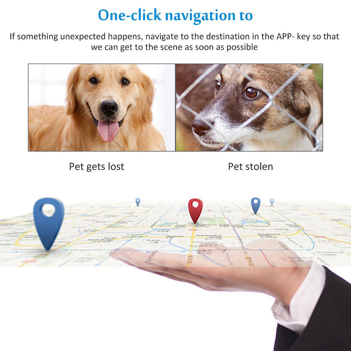 Passive Components Drug Stores Car Device Anti Jammer Gps 3 Years Battery Life Silm Pet Tracker Smart GPS PET Collar Support