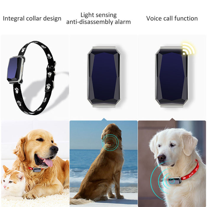 Passive Components Drug Stores Car Device Anti Jammer Gps 3 Years Battery Life Silm Pet Tracker Smart GPS PET Collar Support