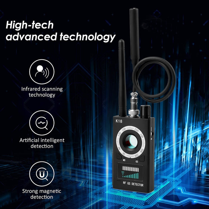 k18 Wireless Camera, RF Signal, Anti-Spy Detector