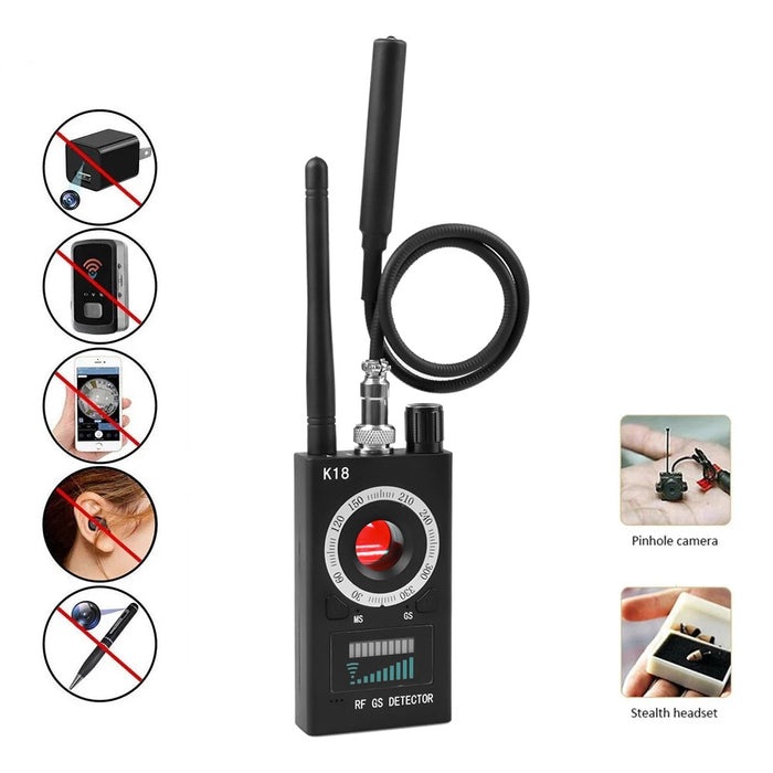 k18 Wireless Camera, RF Signal, Anti-Spy Detector