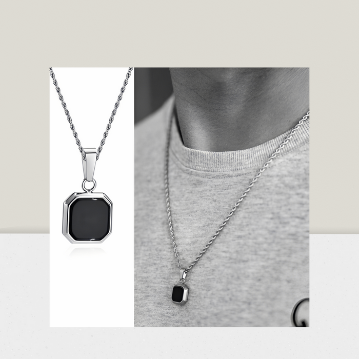 Mens Chain w/ Hidden Camera Pendant