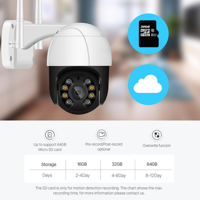 Wifi Indoor/Outdoor IP Security Camera