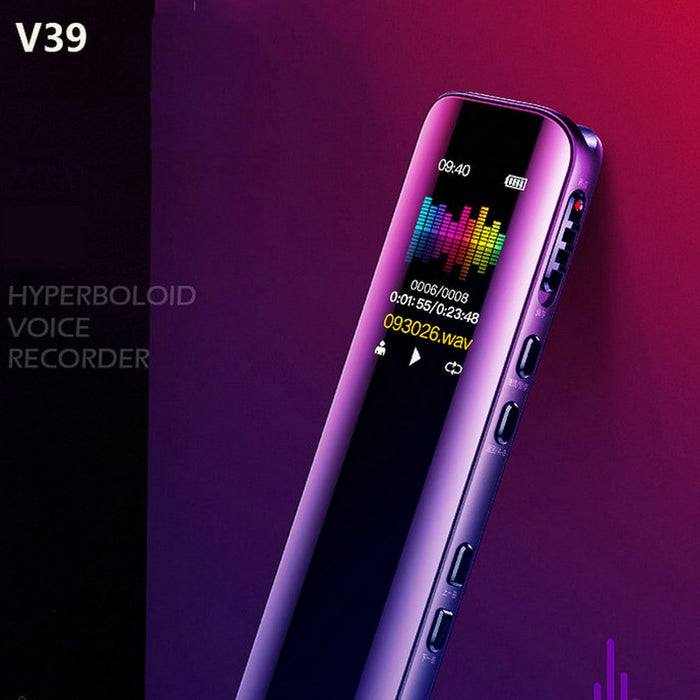 V39 Voice Activated Portable Recorder MP3 Player