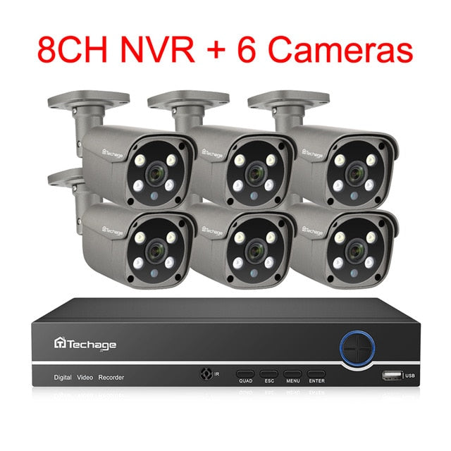 Outdoor Video Surveillance IP Camera Set