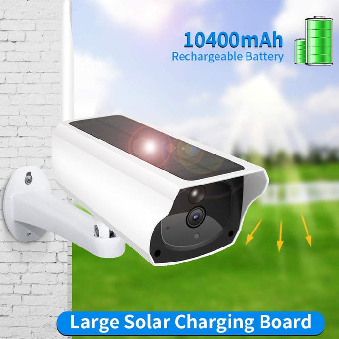 Solar Powered Outdoor Wireless Camera