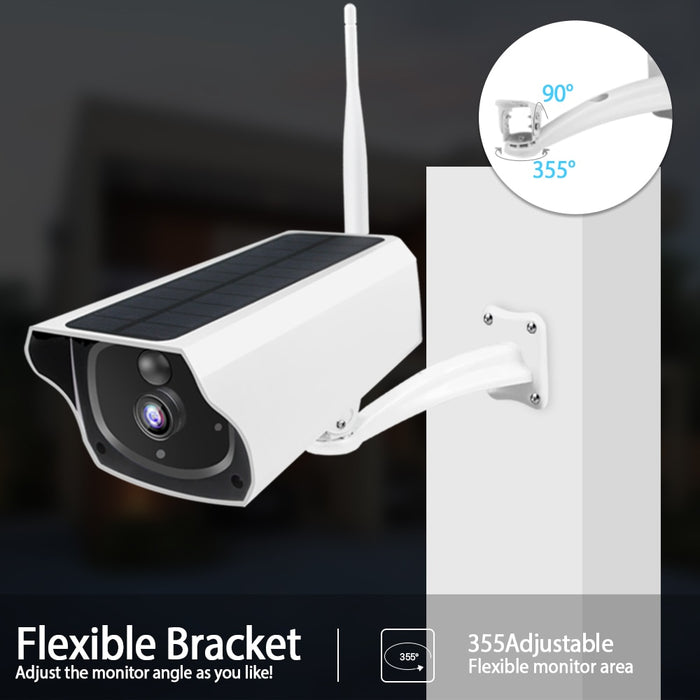 Outdoor Wireless Solar IP Security Camera