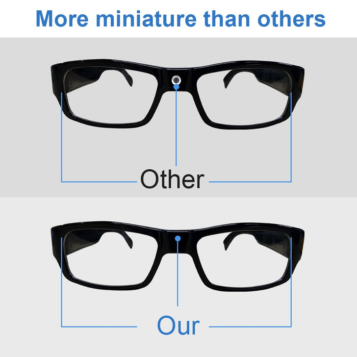 Wearable Hidden Camera Glasses