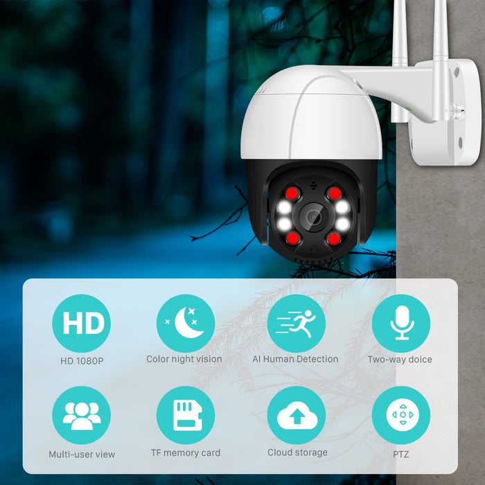 Wifi Indoor/Outdoor IP Security Camera